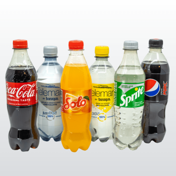 Assortert brus 0,5 liter	