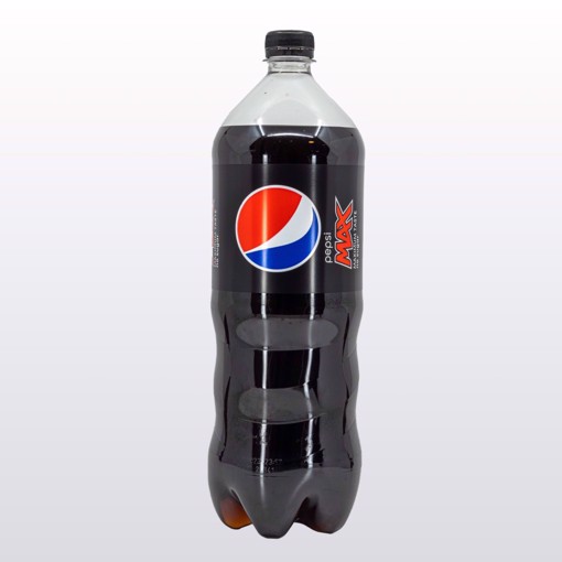 Bilde av en 1,5-liters flaske Pepsi Max – sukkerfri cola med fyldig og forfriskende smak.