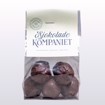 Bilde av Salt Karamell Mørk sjokoladekuler fra Sjokoladekompaniet – mørk sjokolade fylt med silkemyk, salt karamell. En balansert smaksopplevelse med intens kakao og et hint av havsalt. Perfekt for sjokoladeelskere.