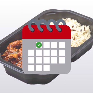 Kalkunbryst med smørdampede grønnsaker, fløtesaus og kokte poteter – mild og komplett ferdigmiddag fra Matspecialen.